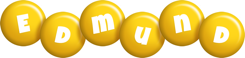Edmund candy-yellow logo