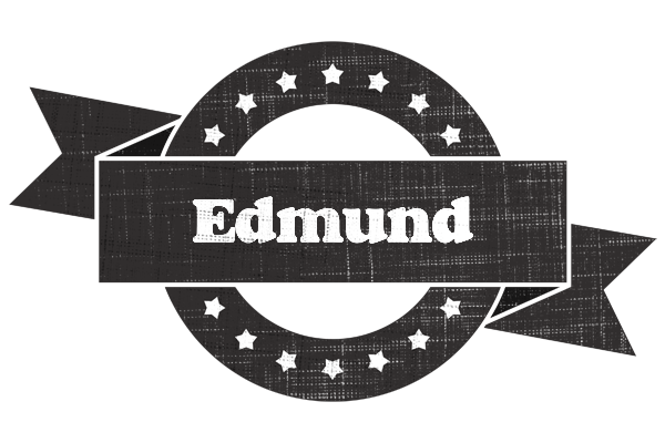 Edmund grunge logo