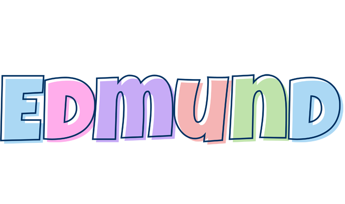 Edmund pastel logo
