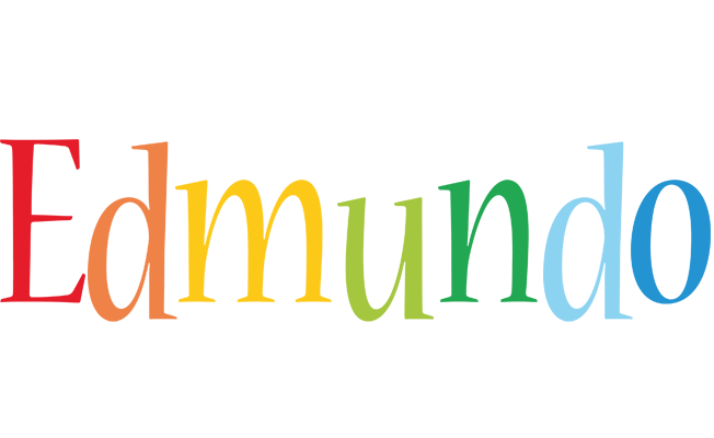 Edmundo birthday logo