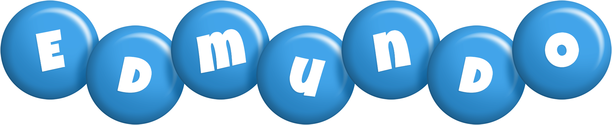 Edmundo candy-blue logo