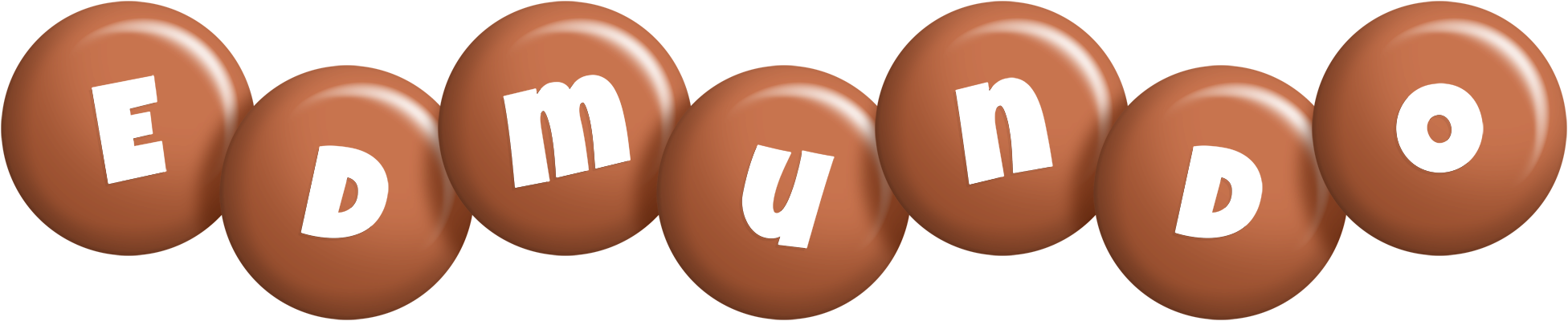 Edmundo candy-brown logo