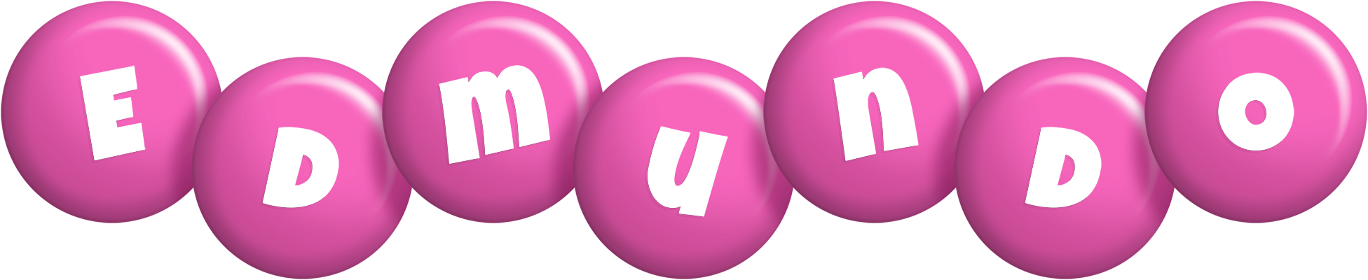 Edmundo candy-pink logo