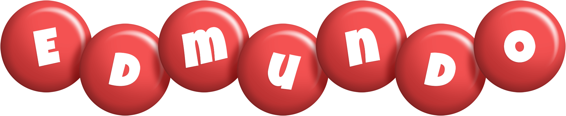 Edmundo candy-red logo