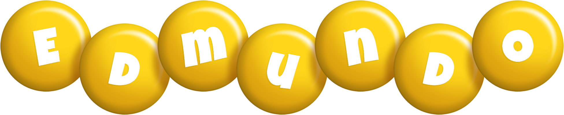 Edmundo candy-yellow logo