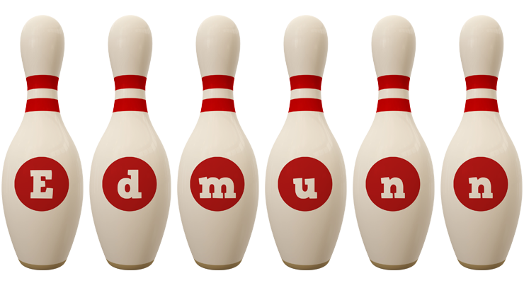 Edmunn bowling-pin logo