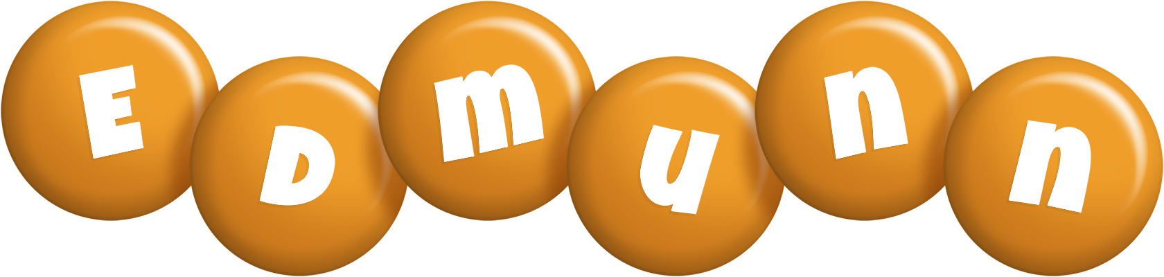 Edmunn candy-orange logo