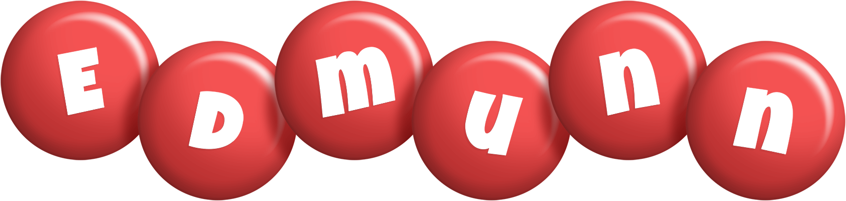 Edmunn candy-red logo