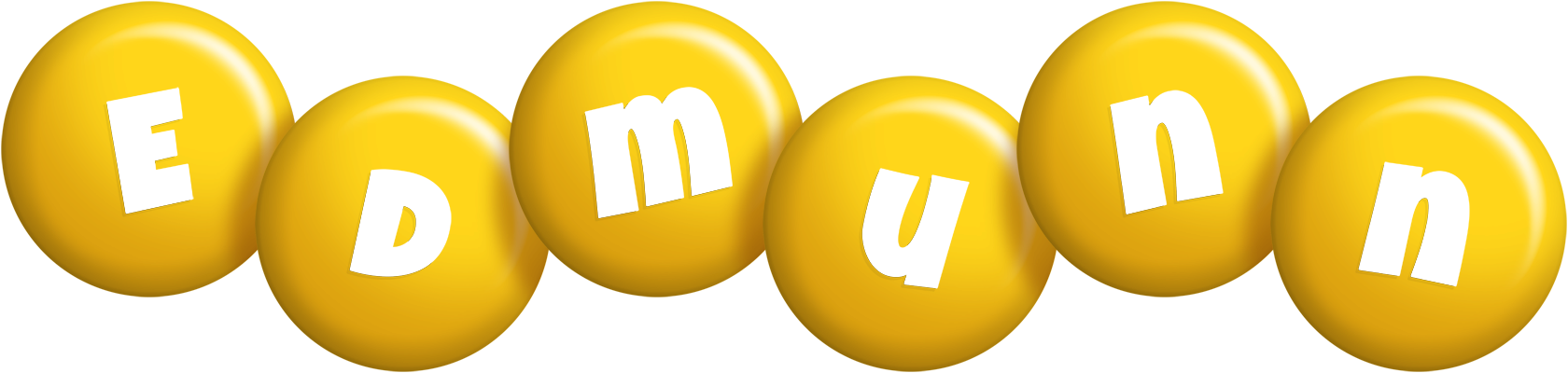 Edmunn candy-yellow logo