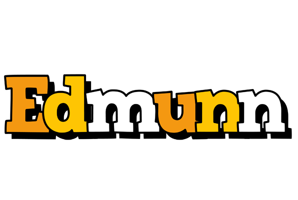 Edmunn cartoon logo