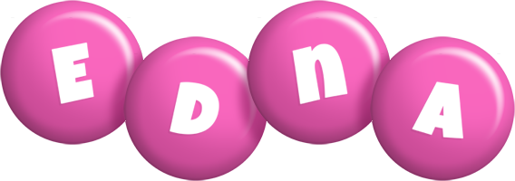 Edna candy-pink logo