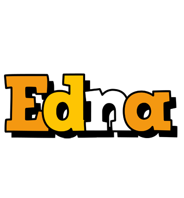 Edna cartoon logo