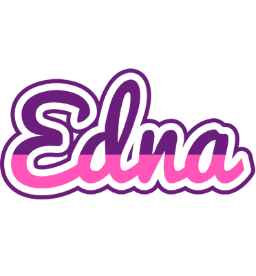 Edna cheerful logo