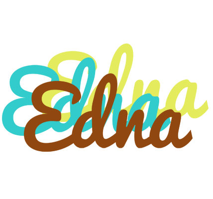 Edna cupcake logo