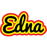 Edna flaming logo