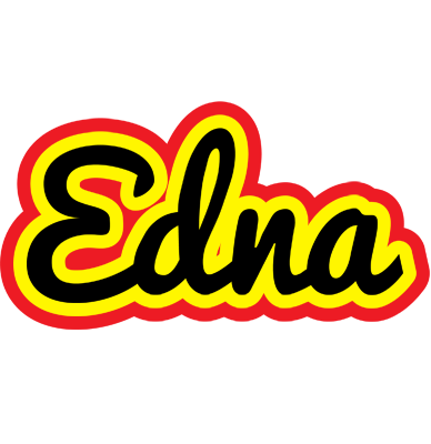 Edna flaming logo