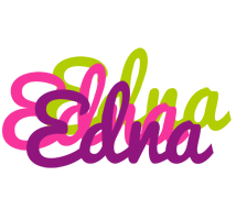 Edna flowers logo