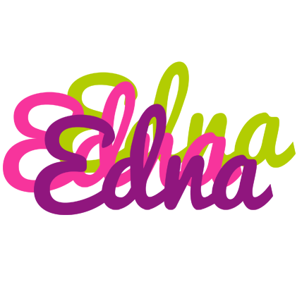 Edna flowers logo