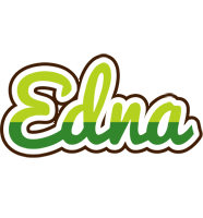 Edna golfing logo