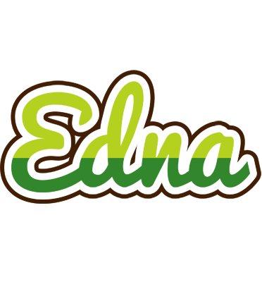 Edna golfing logo