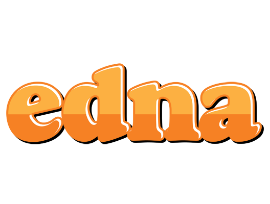 Edna orange logo