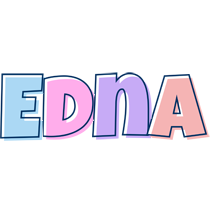 Edna pastel logo
