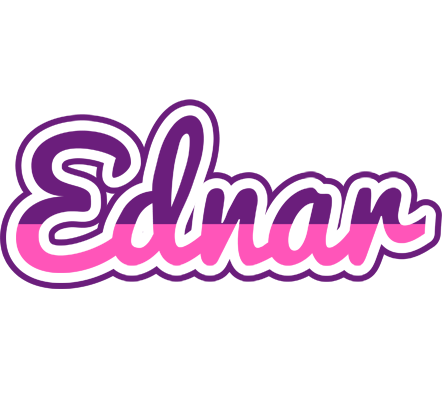 Ednar cheerful logo