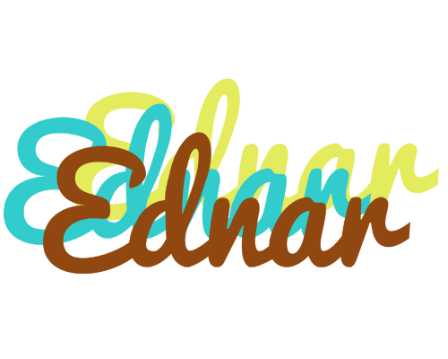 Ednar cupcake logo