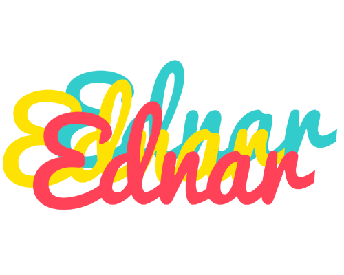 Ednar disco logo