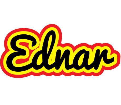 Ednar flaming logo