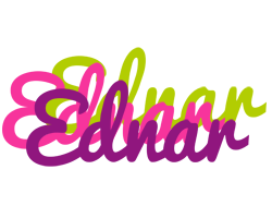 Ednar flowers logo