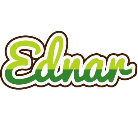 Ednar golfing logo