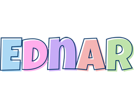 Ednar pastel logo