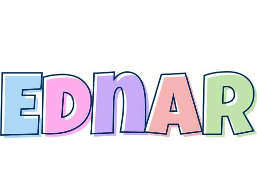 Ednar pastel logo