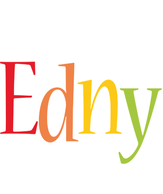 Edny birthday logo