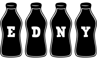 Edny bottle logo