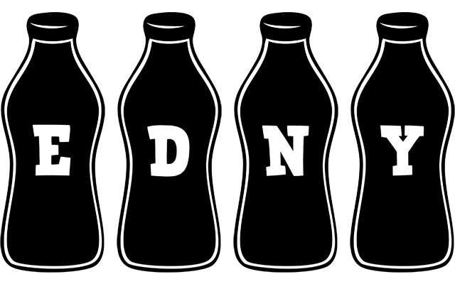 Edny bottle logo