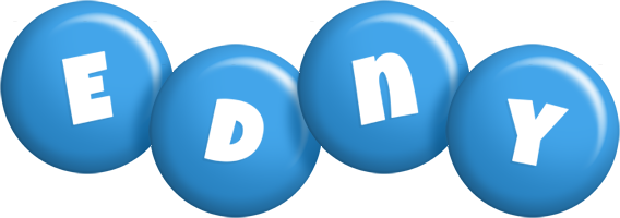 Edny candy-blue logo