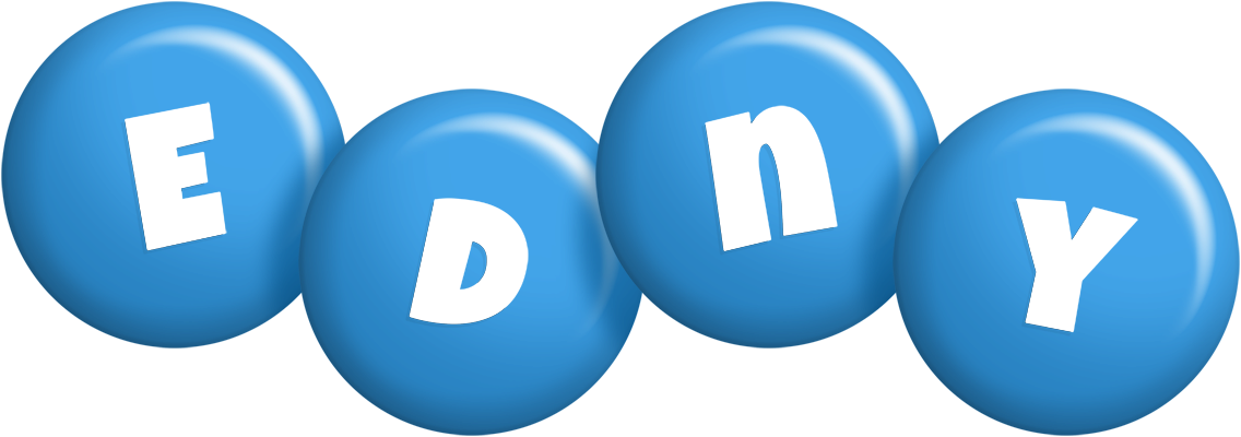 Edny candy-blue logo