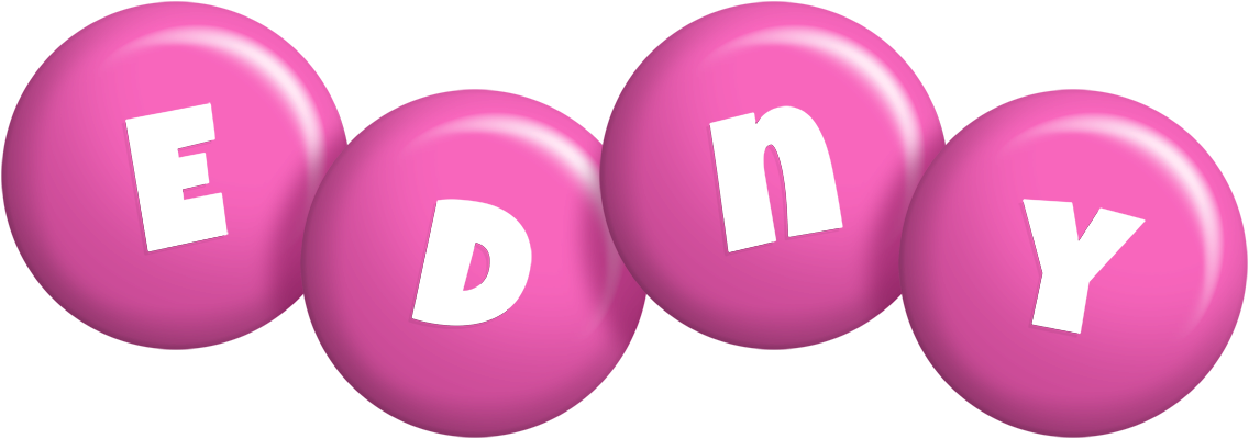 Edny candy-pink logo