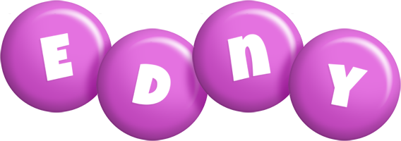 Edny candy-purple logo