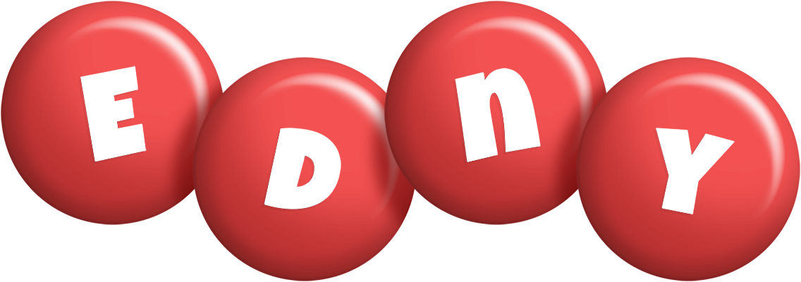 Edny candy-red logo