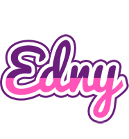 Edny cheerful logo