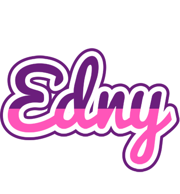 Edny cheerful logo