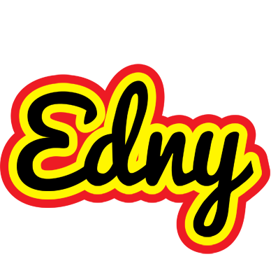 Edny flaming logo