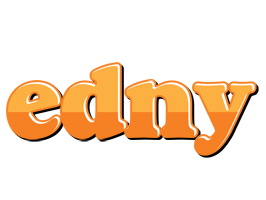 Edny orange logo