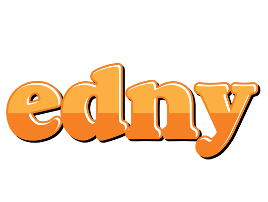 Edny orange logo