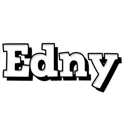 Edny snowing logo