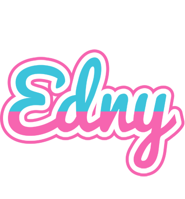 Edny woman logo