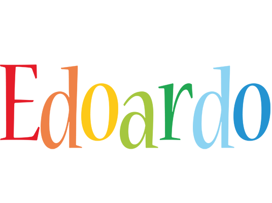 Edoardo birthday logo